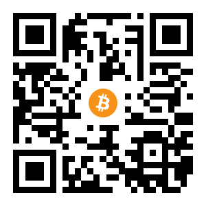 bitcoin:1Nnf73fbohxAUvLEynMQhC6AdvDjXtT8DY black Bitcoin QR code