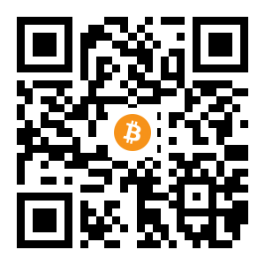bitcoin:1NnioU6WGY9CAn3sRGAZyVyGKSP3ZzXdhH black Bitcoin QR code