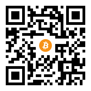 bitcoin:1NnjodvaYWCg5wfK82K8Aq2AWSbqc6XveK black Bitcoin QR code