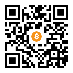 bitcoin:1NnsSbzCw8nCgGGNP5ybw1f3KJSEMN48b9 black Bitcoin QR code