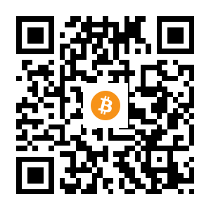 bitcoin:1No3vHdUYGdLK5EEZqPLSTtutT8yNdxRKH black Bitcoin QR code