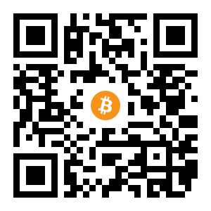 bitcoin:1NpwNHMbSjaH4BiKn8F4fMy2Xj94N48PEe black Bitcoin QR code
