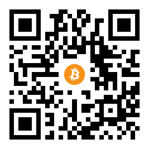 bitcoin:1NrAmfHbW9AHwFQ59uFvx4Sv3JJ93oiFvZ black Bitcoin QR code
