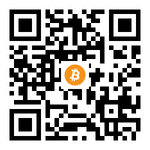 bitcoin:1NrrAR4JP1qXaGbiSYUajWg16KbPdZQKU7 black Bitcoin QR code
