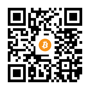 bitcoin:1NsDo35BoSo6sBFuXNLSDevr5T2Zg3EHfe black Bitcoin QR code