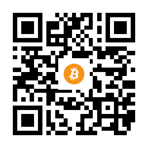 bitcoin:1NscamwYN9zqXQH6NqP647zNUYXawj56Jn black Bitcoin QR code
