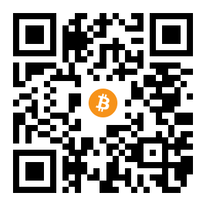 bitcoin:1NttZsUthspz6gvVoq3fBQVMfNojwecehB black Bitcoin QR code