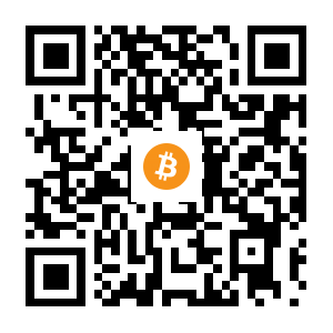 bitcoin:1NuPZhgqV7nqKbZnYjqs9CSNH1QsU1BjKt black Bitcoin QR code