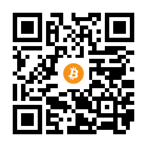bitcoin:1NufdcLieHyvjCcbDhJjZ1SVciyy42BGgC black Bitcoin QR code