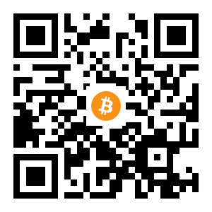 bitcoin:1NvHRWUadEY2k41U68vuJfj9hNFKximXVf black Bitcoin QR code