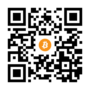 bitcoin:1NvRUbBJ3mN46HqVdiCxqY1HLWjS1rwGck black Bitcoin QR code