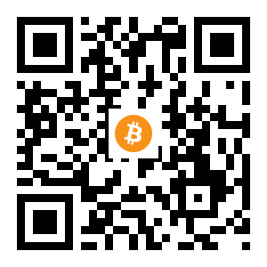 bitcoin:1NvWFwLFxNh7UAFKSCyejrdKRcrb93n6D2 black Bitcoin QR code