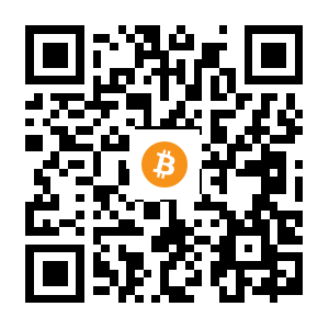 bitcoin:1NwFWU4Zbh8RQiAMA6LRtAHohzpxx62KfU black Bitcoin QR code