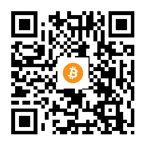 bitcoin:1NwGaUeVpHACsUVQotknEwrV4QoUSweQtY black Bitcoin QR code