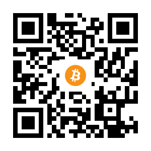 bitcoin:1Ny8pweCCxUFVox8Mw7uRKjUPqdWWkmiar black Bitcoin QR code