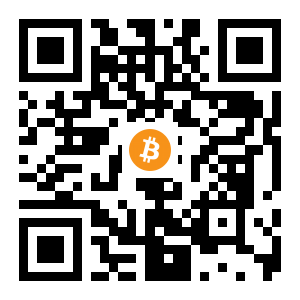 bitcoin:1NyFtVJqcWNEzSjAiofPd4fVxwaagUPHX1 black Bitcoin QR code