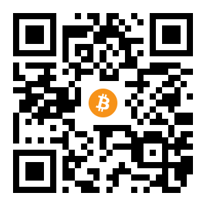 bitcoin:1NykMqnVZ65LVuVeGVGPEJscmLCPw5Xew6 black Bitcoin QR code