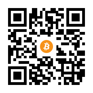 bitcoin:1Nz2reDbFNzBx6zBDrDVWHrVHRESmP8VW9 black Bitcoin QR code