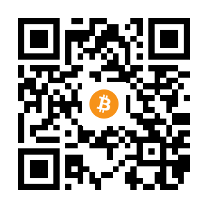 bitcoin:1Nz7VbkVuJXS8MqhkbvdpJhLTA459zJo9x black Bitcoin QR code