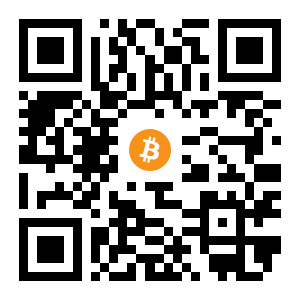 bitcoin:1NzkE3tkBTx1djfxydMdnvf1pF6x85YPd black Bitcoin QR code