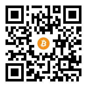 bitcoin:1P29HvrA3n67CdgA8qRsXGyvp2FyLAY4Bb black Bitcoin QR code