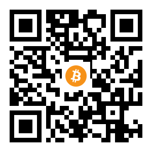 bitcoin:1P2iP3B6H5zcdChbXatCmi9vMXVsrqV65r black Bitcoin QR code