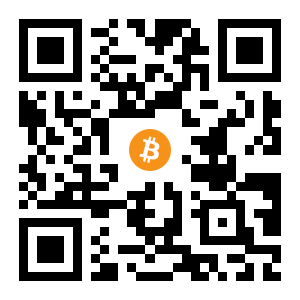 bitcoin:1P2kKdepEAJQwVHoaodfQKD6jSJC86z1Yw black Bitcoin QR code
