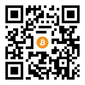 bitcoin:1P3sZjiCNqmxgYkMpKkoYYPGjdPbS8vkAN black Bitcoin QR code