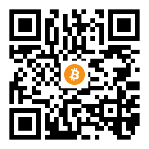 bitcoin:1P4hPY15zs2So3DJ5MSvB645r4L3zjdoQk black Bitcoin QR code