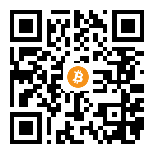 bitcoin:1P7TuEVBCxhEv3gT1tZAZVL6TKWwbDG7vQ black Bitcoin QR code