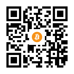 bitcoin:1P7vtunDnQXzN6mELRC5QQrbeZp18t7tzQ black Bitcoin QR code