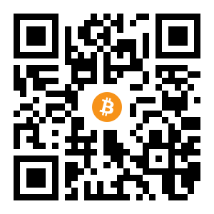 bitcoin:1P9y7FZTmb4cKPqJ4XqYmwoPKPsossT3MQ black Bitcoin QR code