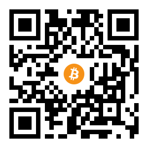 bitcoin:1PBuCXyqp6dq4RNTDEEncsUaPLWAwUH7i5 black Bitcoin QR code