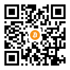 bitcoin:1PF7SRRc3XuccPeuHnW5dM3zkdAhhssEKu black Bitcoin QR code