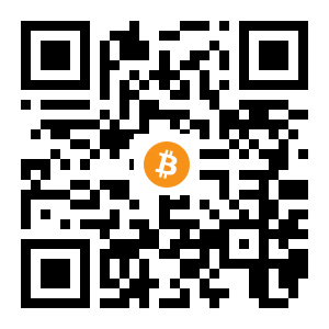 bitcoin:1PF9aGf5hcDjwJNP3RVGrdfTeDCdcD9gYJ black Bitcoin QR code