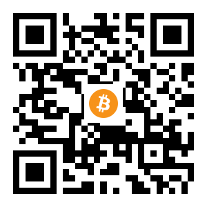 bitcoin:1PHYv1bHqXTGcjFtX3jgiTPRfW5MkD1YCk black Bitcoin QR code