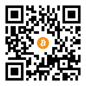 bitcoin:1PHqEpwXMdqU5mxkgWKBfE4Skd9assv79y black Bitcoin QR code