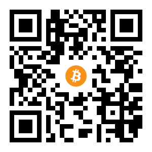 bitcoin:1PJVHtXdU7ehXohqqf6UwM8dKdaNrgrvAd black Bitcoin QR code