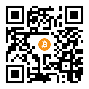 bitcoin:1PKsNZhDTv2kdqWXVS1NMLLoTr7cgrFvMQ black Bitcoin QR code