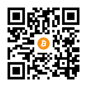 bitcoin:1PMZ47Pe5jYkCxbPDbWtXZ2fJkgEmeSbGy black Bitcoin QR code