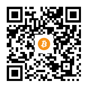 bitcoin:1PPEA8ZzNMjTN2tb5QGqmS4ZaauUzYkc8n black Bitcoin QR code