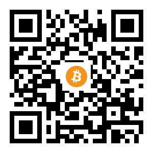 bitcoin:1PPLN9jkPrSykWkPSaE6Gu1d5CKuAGee79 black Bitcoin QR code