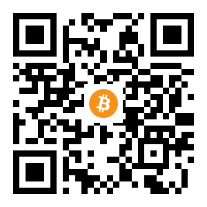 bitcoin:1PPMn3BVWEmqzpZYjj1T85b8B4QzXbVxfi black Bitcoin QR code