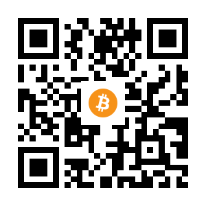 bitcoin:1PPxK7LyJwuH8rxZuwRrexeRa7kqbMCcnL black Bitcoin QR code