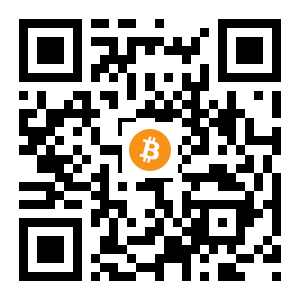 bitcoin:1PQdspUL7rHYxwypxQzoF2mYy7V5cBNkLr black Bitcoin QR code