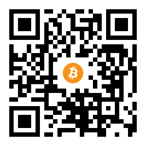 bitcoin:1PR1aGtvUoHTzgq9wFJK9ZkPQ8DBJHeHbd black Bitcoin QR code