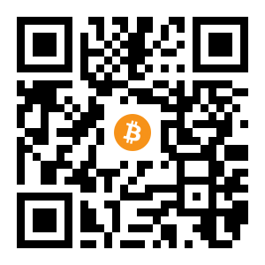 bitcoin:1PRL8retTUmwp1pe2B1L8c3ireHAKw2GJN black Bitcoin QR code