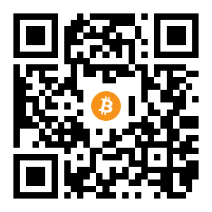 bitcoin:1PRP2RHgGKpUXJKHmBCHybCdS8sYYrudjL black Bitcoin QR code