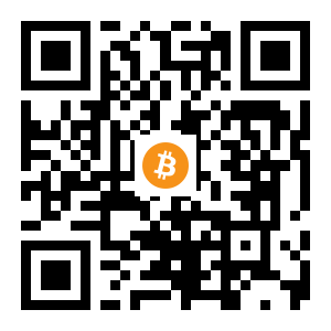 bitcoin:1PRSx9CDn2dxBnCu99RXk8dyjNz5UEgDLe black Bitcoin QR code