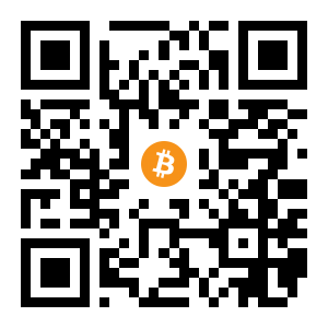 bitcoin:1PRcXi2oa2KVyxxYqk1MXSvGLHpo9CJdPa black Bitcoin QR code